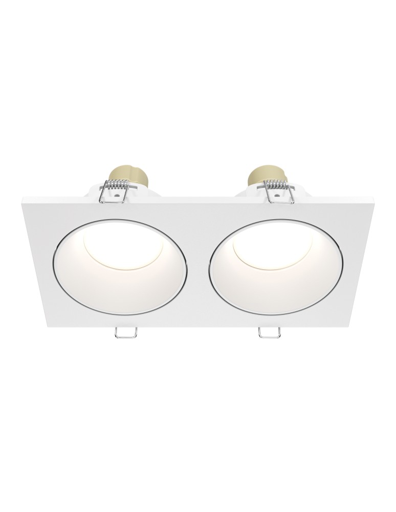 Maytoni Zoom Podtynkowa 2xGU10 50W IP65 Biały DL033-2-02W