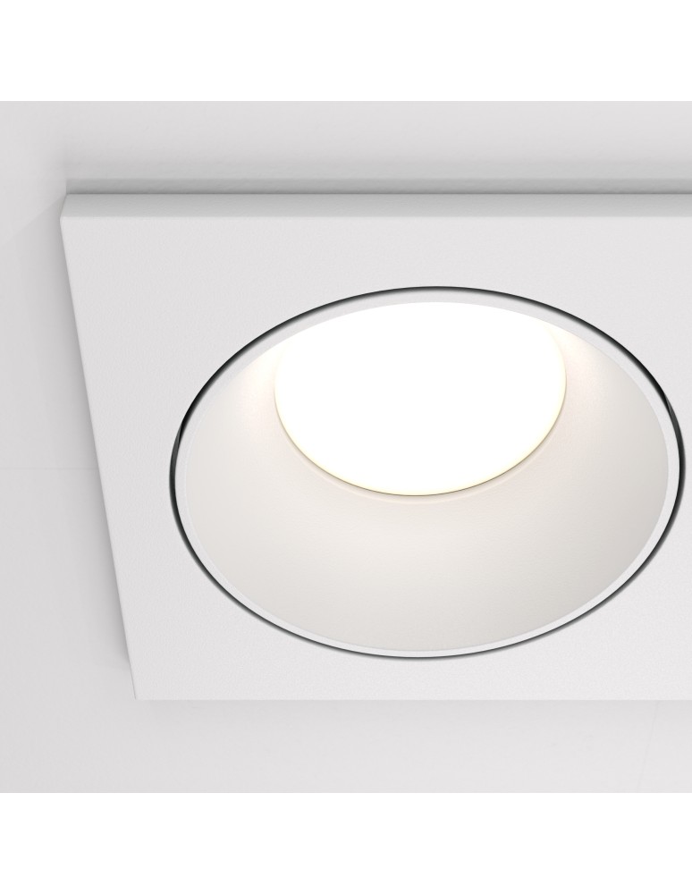 Maytoni Zoom Podtynkowa 2xGU10 50W IP65 Biały DL033-2-02W Maytoni Zoom Podtynkowa 2xGU10 50W IP65 Biały DL033-2-02W
