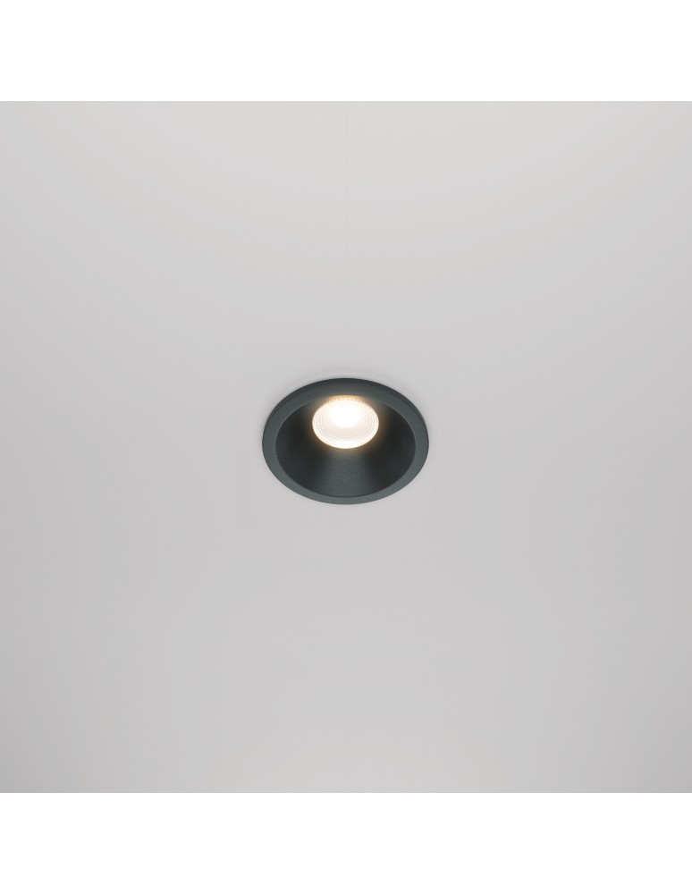 Maytoni Zoom Podtynkowa LED 6W 420lm 3000K IP65 Black DL034-01-06W3K-B Maytoni Zoom Podtynkowa LED 6W 420lm 3000K IP65 Black DL034-01-06W3K-B