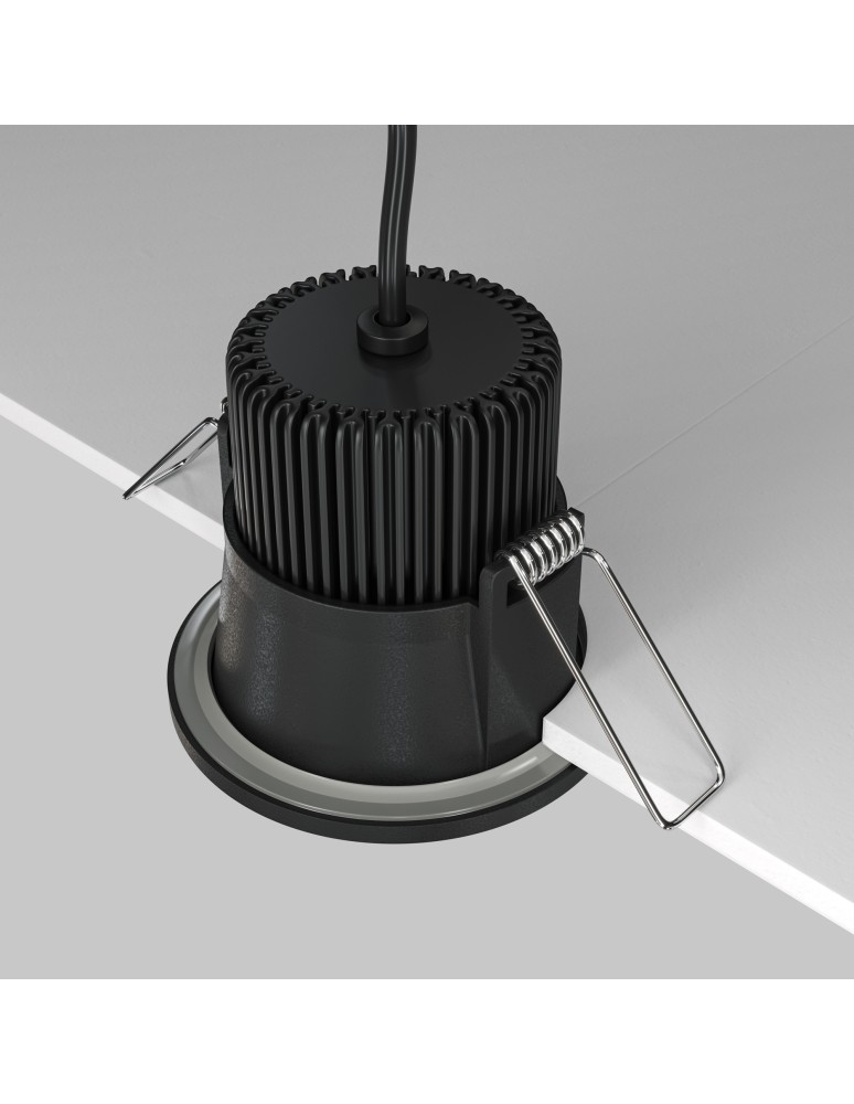 Maytoni Zoom Podtynkowa LED 6W 370lm 3000K IP65 Black DL034-01-06W3K-D-B Maytoni Zoom Podtynkowa LED 6W 370lm 3000K IP65 Black DL034-01-06W3K-D-B