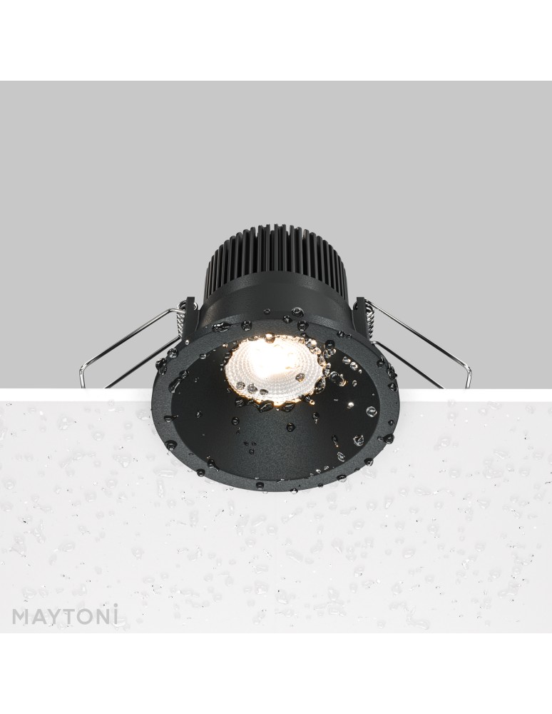 Maytoni Zoom Podtynkowa LED 6W 370lm 3000K IP65 Black DL034-01-06W3K-D-B Maytoni Zoom Podtynkowa LED 6W 370lm 3000K IP65 Black DL034-01-06W3K-D-B