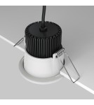 Maytoni Zoom Podtynkowa LED 6W 470lm 3000K IP65 Biały DL034-01-06W3K-W Maytoni Zoom Podtynkowa LED 6W 470lm 3000K IP65 Biały DL034-01-06W3K-W