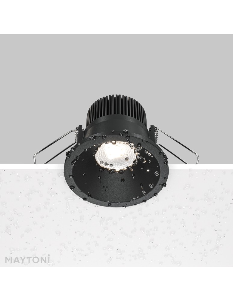 Maytoni Zoom Podtynkowa LED 6W 410lm 4000K IP65 Black DL034-01-06W4K-B Maytoni Zoom Podtynkowa LED 6W 410lm 4000K IP65 Black DL034-01-06W4K-B