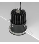 Maytoni Zoom Podtynkowa LED 12W 890lm 3000K IP65 Black DL034-L12W3K-D-B Maytoni Zoom Podtynkowa LED 12W 890lm 3000K IP65 Black DL034-L12W3K-D-B