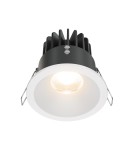 Maytoni Zoom Podtynkowa LED 12W 910lm 3000K IP65 Biały DL034-L12W3K-D-W Maytoni Zoom Podtynkowa LED 12W 910lm 3000K IP65 Biały DL034-L12W3K-D-W