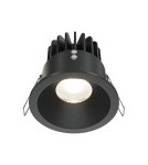Lampy podtynkowe hermetyczne - Maytoni Zoom Podtynkowa LED 12W 970lm 4000K IP65 Black DL034-L12W4K-B - product 1