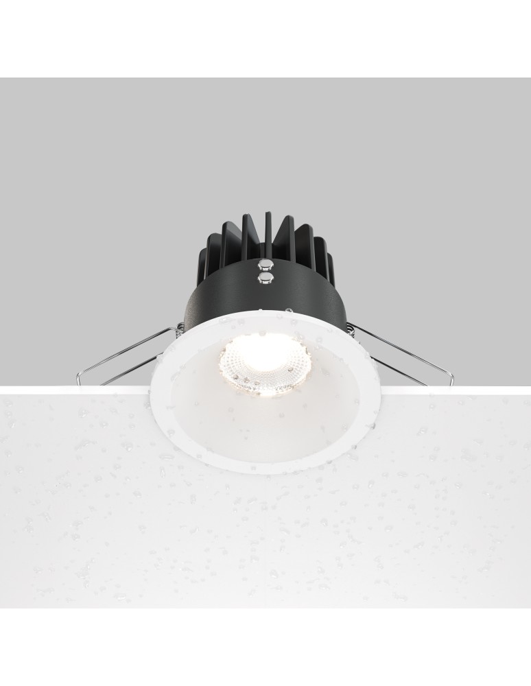 Maytoni Zoom Podtynkowa LED 12W 990lm 4000K IP65 Biały DL034-L12W4K-D-W Maytoni Zoom Podtynkowa LED 12W 990lm 4000K IP65 Biały DL034-L12W4K-D-W