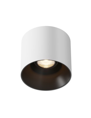 Maytoni Alfa LED Lampa Sufitowa LED 15W 1200lm 3000K Biały, Czarny C064CL-01-15W3K-D-RD-WB