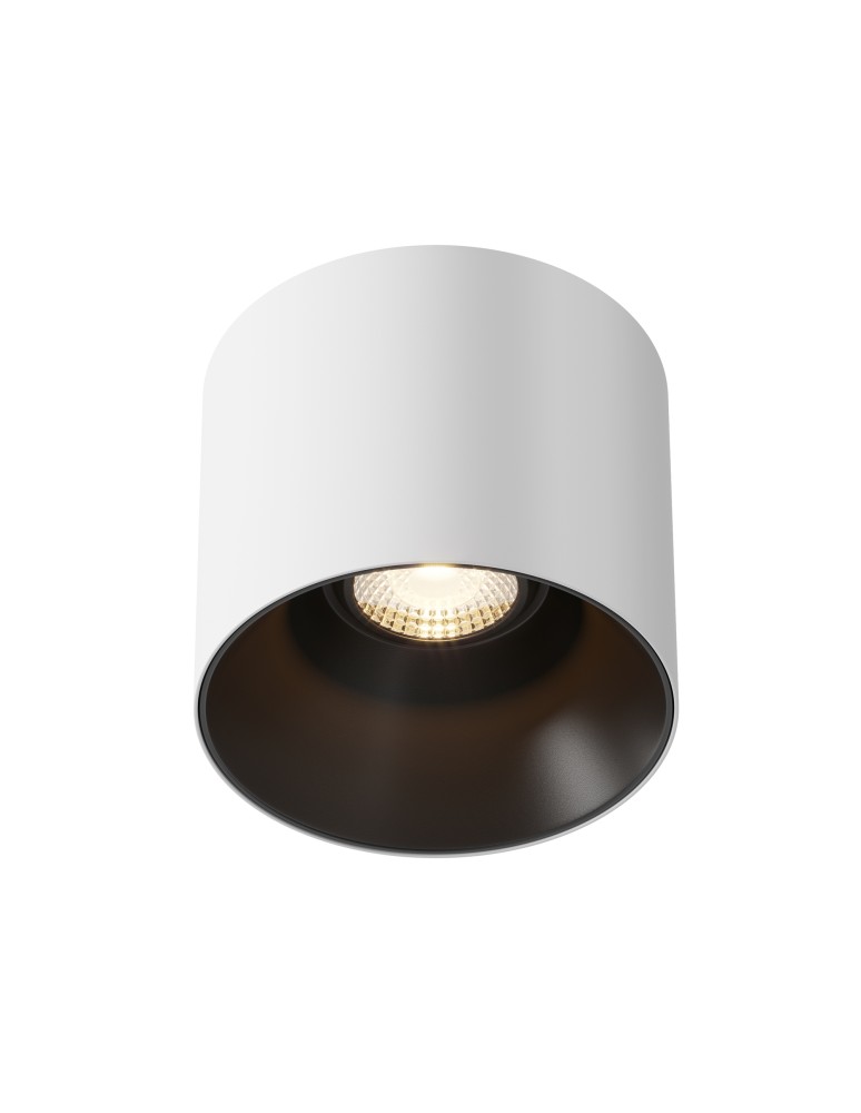 Maytoni Alfa LED Lampa Sufitowa LED 15W 1200lm 3000K Biały, Czarny C064CL-01-15W3K-D-RD-WB Maytoni Alfa LED Lampa Sufitowa LED 15W 1200lm 3000K Biały, Czarny C064CL-01-15W3K-D-RD-WB