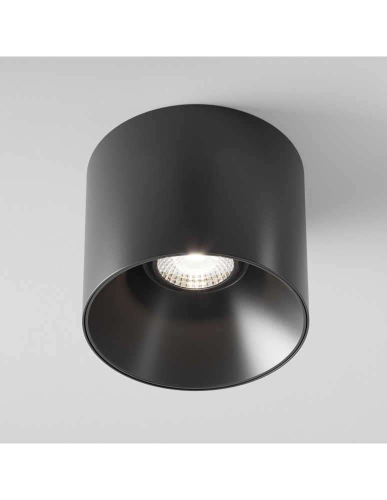 Maytoni Alfa LED Lampa Sufitowa LED 15W 1280lm 4000K Black C064CL-01-15W4K-D-RD-B Maytoni Alfa LED Lampa Sufitowa LED 15W 1280lm 4000K Black C064CL-01-15W4K-D-RD-B
