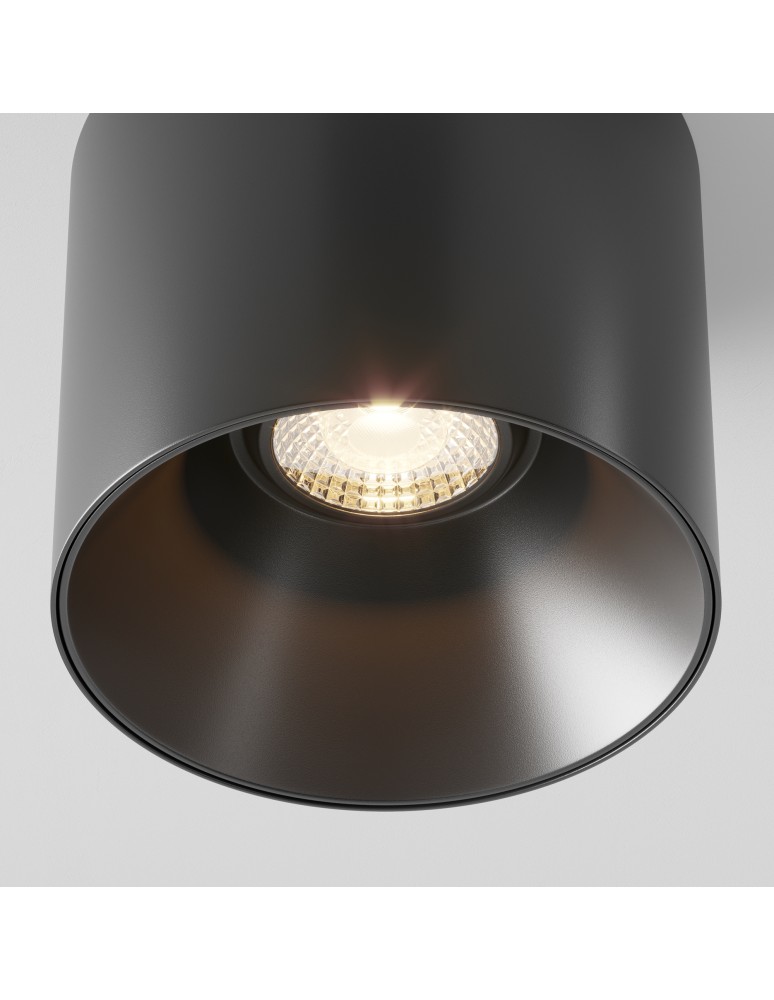 Maytoni Alfa LED Lampa Sufitowa LED 25W 2000lm 3000K Black C064CL-01-25W3K-D-RD-B Maytoni Alfa LED Lampa Sufitowa LED 25W 2000lm 3000K Black C064CL-01-25W3K-D-RD-B
