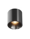 Maytoni Alfa LED Lampa Sufitowa LED 12W 840lm 3000K Black C064CL-L12B3K-D