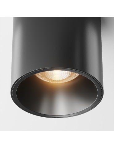 Maytoni Alfa LED Lampa Sufitowa LED 12W 840lm 3000K Black C064CL-L12B3K-D - produkt 2