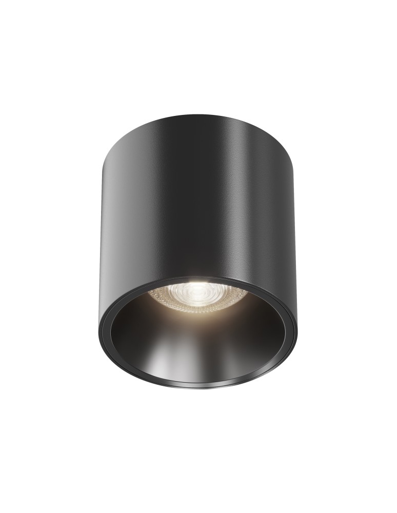Maytoni Alfa LED Lampa Sufitowa LED 12W 900lm 4000K Black C064CL-L12B4K-D