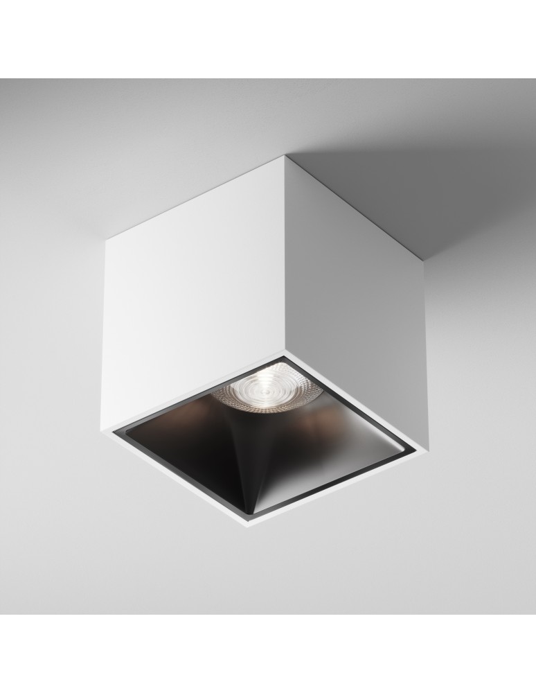 Maytoni Alfa LED Lampa Sufitowa LED 12W 900lm 4000K Biały, Czarny C065CL-L12W4K Maytoni Alfa LED Lampa Sufitowa LED 12W 900lm 4000K Biały, Czarny C065CL-L12W4K
