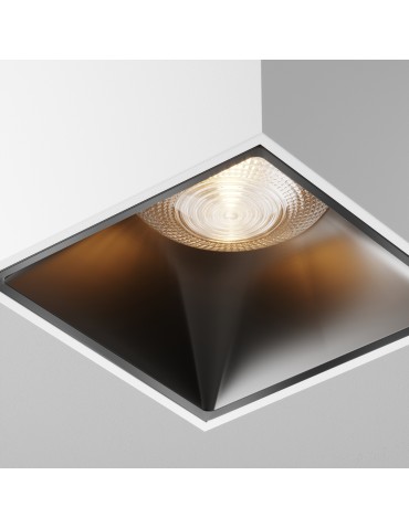 Maytoni Alfa LED Lampa Sufitowa LED 12W 840lm 3000K Biały, Czarny C065CL-L12W3K - produkt 2