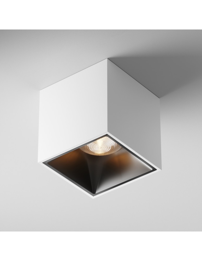 Maytoni Alfa LED Lampa Sufitowa LED 12W 840lm 3000K Biały, Czarny C065CL-L12W3K Maytoni Alfa LED Lampa Sufitowa LED 12W 840lm 3000K Biały, Czarny C065CL-L12W3K