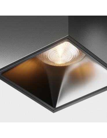 Maytoni Alfa LED Lampa Sufitowa LED 12W 840lm 3000K Black C065CL-L12B3K - produkt 2