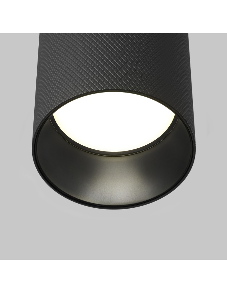 Maytoni Artisan Lampa Sufitowa 1xGU10 10W Black C080CL-01-GU10-B Maytoni Artisan Lampa Sufitowa 1xGU10 10W Black C080CL-01-GU10-B