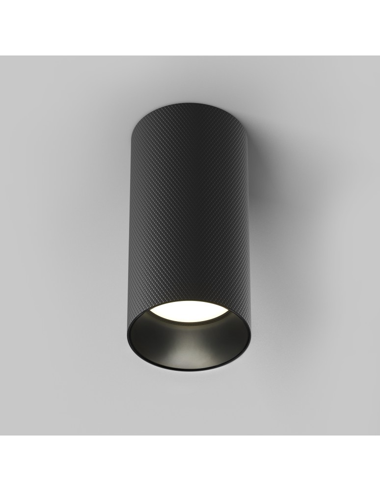 Maytoni Artisan Lampa Sufitowa 1xGU10 10W Black C080CL-01-GU10-B Maytoni Artisan Lampa Sufitowa 1xGU10 10W Black C080CL-01-GU10-B
