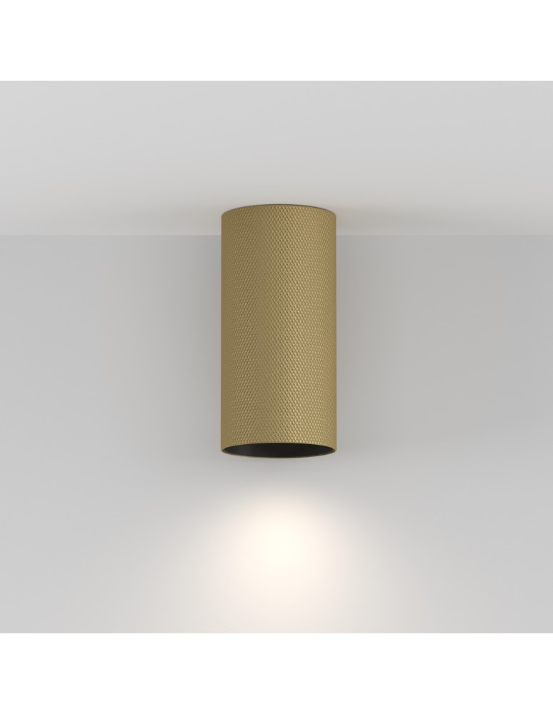 Maytoni Artisan Lampa Sufitowa 1xGU10 10W Złoty Mat C080CL-01-GU10-MG