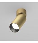 Lampy sufitowe regulowane - spoty - Maytoni Artisan Lampa Sufitowa 1xGU10 10W Złoty Mat C082CL-01-GU10-MG - product 4