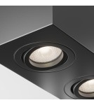 Maytoni Atom Lampa Sufitowa 2xGU10 50W Black C017CL-02B Maytoni Atom Lampa Sufitowa 2xGU10 50W Black C017CL-02B