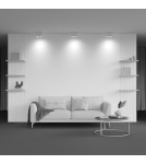 Oprawy sufitowe kwadratowe - Maytoni Atom Lampa Sufitowa 2xGU10 50W Biały C017CL-02W - product 7