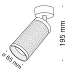 Maytoni Focus Design Lampa Sufitowa 1xGU10 10W Biały C034CL-01W Maytoni Focus Design Lampa Sufitowa 1xGU10 10W Biały C034CL-01W