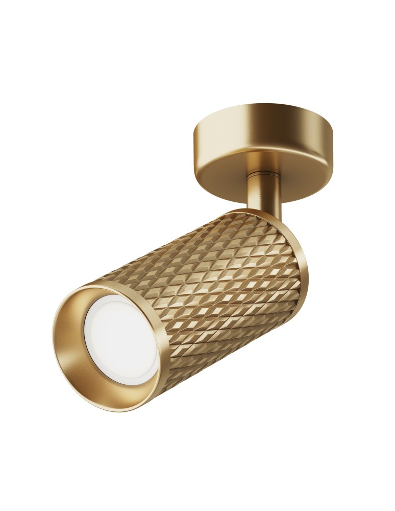Maytoni Focus Design Lampa Sufitowa 1xGU10 10W Złoty C034CL-01G