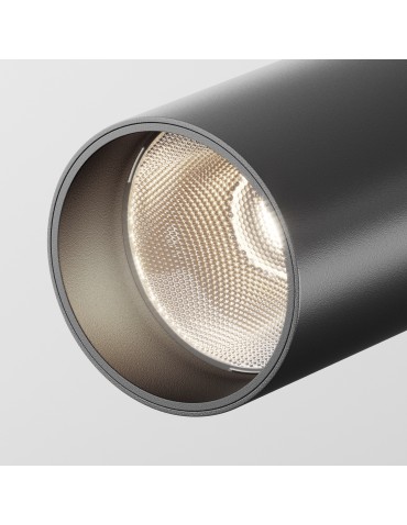Maytoni FOCUS LED Lampa Sufitowa LED 12W 900lm 3000K Black C055CL-L12B3K-W-B - produkt 2