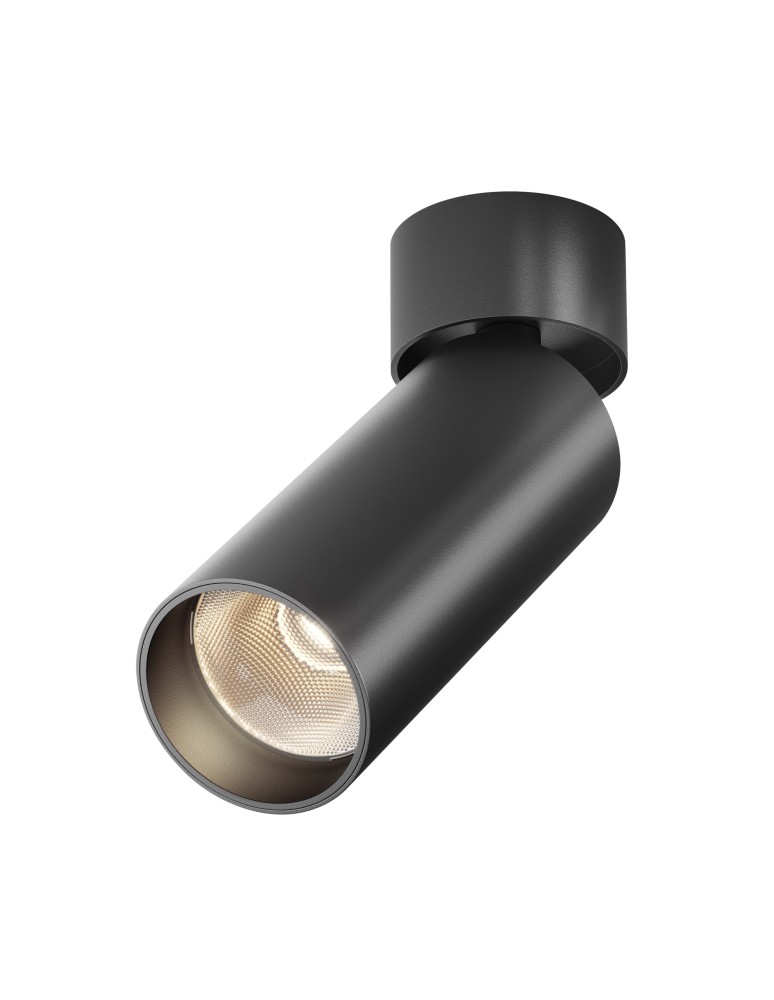 Maytoni FOCUS LED Lampa Sufitowa LED 12W 900lm 3000K Black C055CL-L12B3K-W-D-B Maytoni FOCUS LED Lampa Sufitowa LED 12W 900lm 3000K Black C055CL-L12B3K-W-D-B