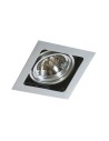 Azzardo SISTO 1 ALUMINIUM 1xES111 Wpuszczana Aluminium AZ0793