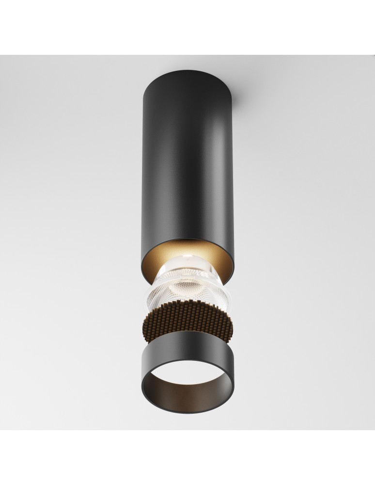 Maytoni FOCUS LED Lampa Sufitowa LED 12W 900lm 3000K Black C056CL-L12B3K-W-D-B Maytoni FOCUS LED Lampa Sufitowa LED 12W 900lm 3000K Black C056CL-L12B3K-W-D-B