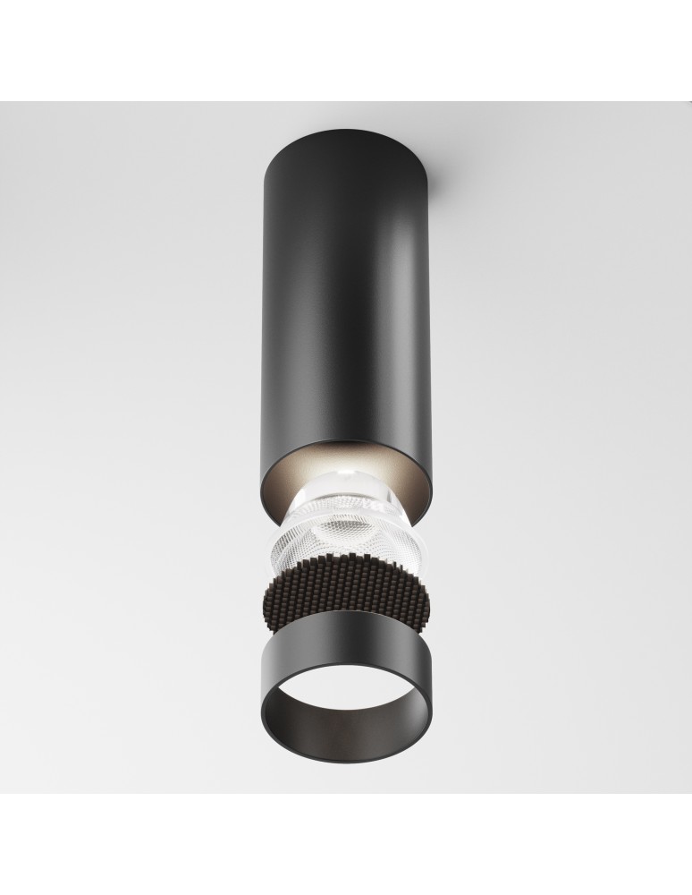 Maytoni FOCUS LED Lampa Sufitowa LED 12W 900lm 4000K Black C056CL-L12B4K-W-D-B Maytoni FOCUS LED Lampa Sufitowa LED 12W 900lm 4000K Black C056CL-L12B4K-W-D-B
