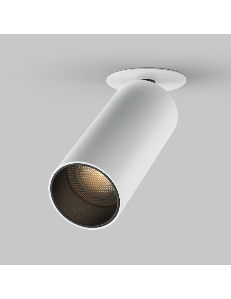 Maytoni FOCUS LED Lampa Sufitowa LED 12W 950lm 3000K Biały C053CL-L12W3K-W-W