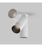 Reflektory wpuszczane w sufit - Maytoni FOCUS LED Lampa Sufitowa LED 12W 950lm 3000K Biały C053CL-L12W3K-W-W - product 5