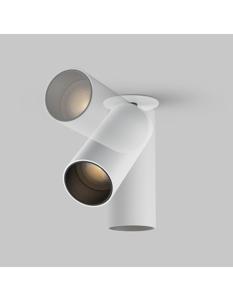Maytoni FOCUS LED Lampa Sufitowa LED 12W 950lm 3000K Biały C053CL-L12W3K-W-W