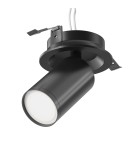 Reflektory wpuszczane w sufit - Maytoni FOCUS S Lampa Sufitowa 1xGU10 10W Black C048CL-U-1B - product 1