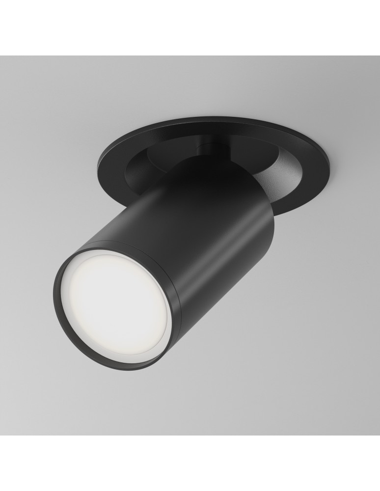 Maytoni FOCUS S Lampa Sufitowa 1xGU10 10W Black C048CL-U-1B
