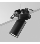 Reflektory wpuszczane w sufit - Maytoni FOCUS S Lampa Sufitowa 1xGU10 10W Black C048CL-U-1B - product 5