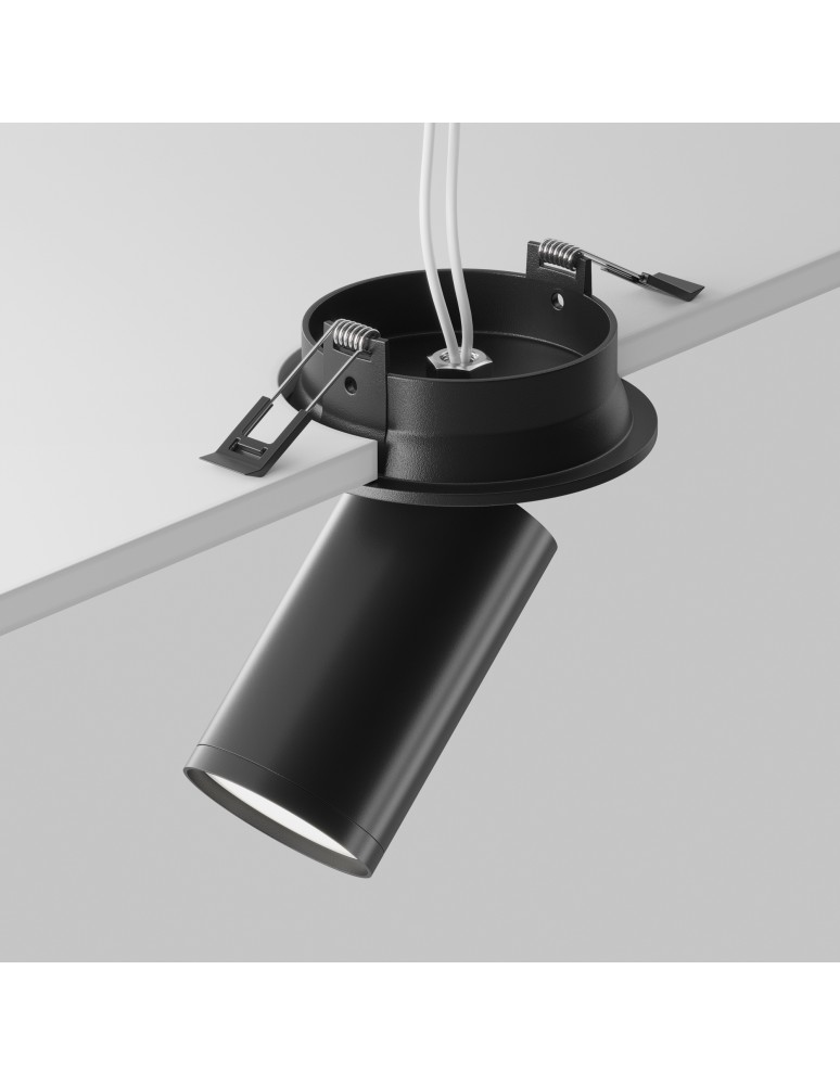 Maytoni FOCUS S Lampa Sufitowa 1xGU10 10W Black C048CL-U-1B