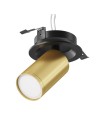 Maytoni FOCUS S Lampa Sufitowa 1xGU10 10W Czarny, Złoty Mat C048CL-U-1BMG Maytoni FOCUS S Lampa Sufitowa 1xGU10 10W Czarny, Złoty Mat C048CL-U-1BMG