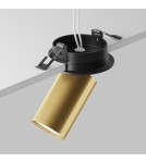 Maytoni FOCUS S Lampa Sufitowa 1xGU10 10W Czarny, Złoty Mat C048CL-U-1BMG Maytoni FOCUS S Lampa Sufitowa 1xGU10 10W Czarny, Złoty Mat C048CL-U-1BMG