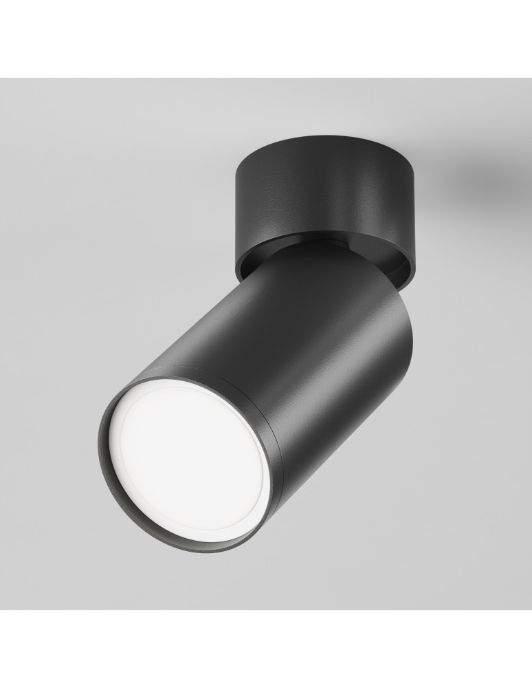 Maytoni FOCUS S Lampa Sufitowa 1xGU10 10W Black C050CL-U-1B Maytoni FOCUS S Lampa Sufitowa 1xGU10 10W Black C050CL-U-1B