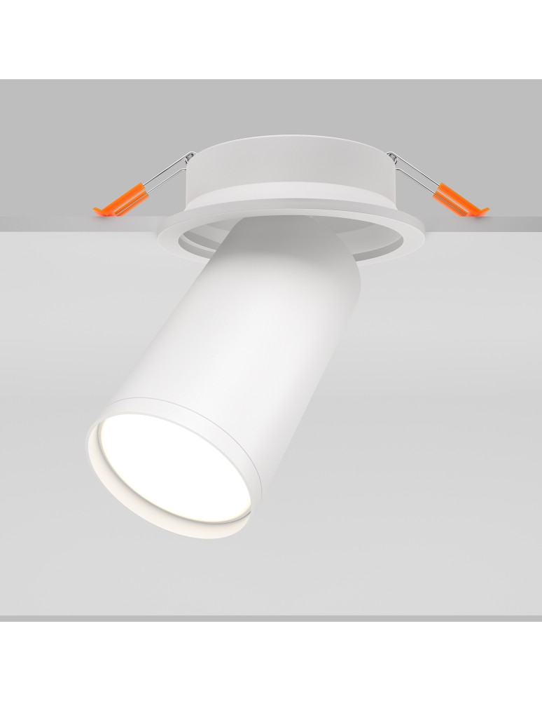 Maytoni FOCUS S Lampa Sufitowa 1xGU10 10W Biały C048CL-U-1W Maytoni FOCUS S Lampa Sufitowa 1xGU10 10W Biały C048CL-U-1W