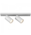 Lampy sufitowe regulowane - spoty - Maytoni FOCUS S Lampa Sufitowa 2xGU10 10W Biały C051CL-U-2W - product 2