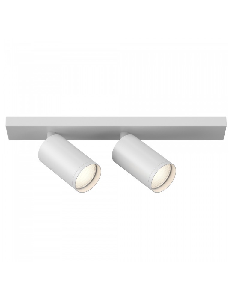 Maytoni FOCUS S Lampa Sufitowa 2xGU10 10W Biały C051CL-U-2W