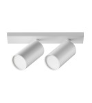 Lampy sufitowe regulowane - spoty - Maytoni FOCUS S Lampa Sufitowa 2xGU10 10W Biały C051CL-U-2W - product 1