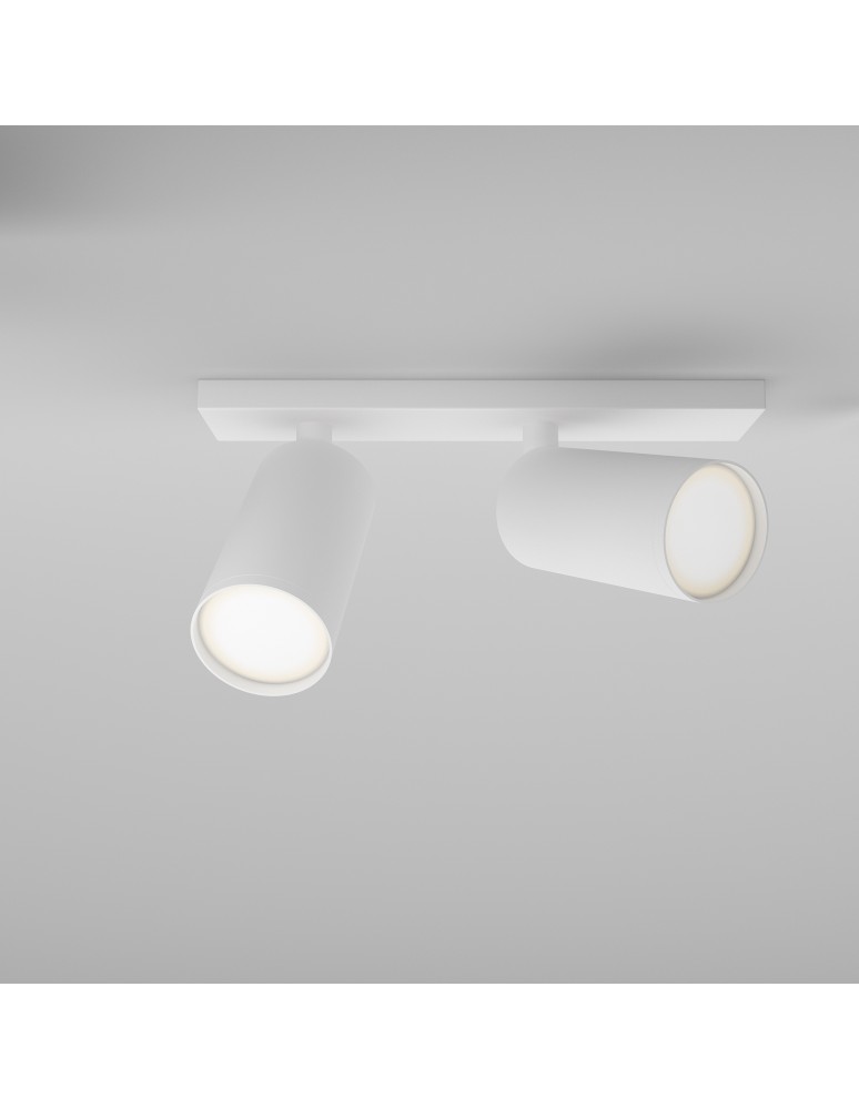 Maytoni FOCUS S Lampa Sufitowa 2xGU10 10W Biały C051CL-U-2W